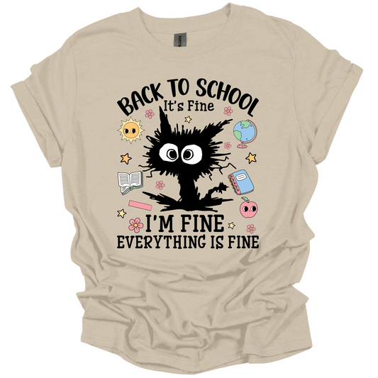 Funny Back To School Tee