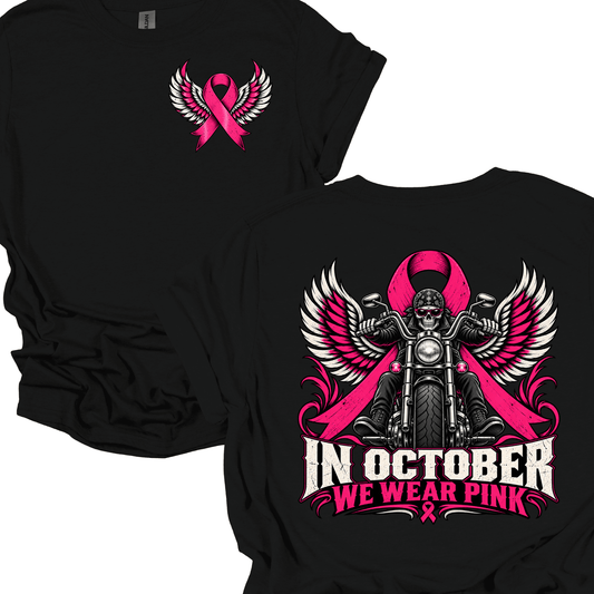 Ride for Pink Breast Cancer Awareness t-shirt
