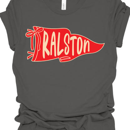 Ralston Flag Unisex Cotton T-Shirt | Youth & Adult