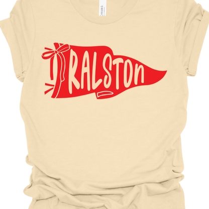 Ralston Flag Unisex Cotton T-Shirt | Youth & Adult