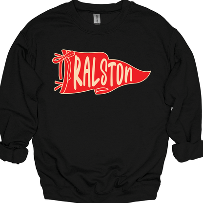 Ralston Flag Crewneck Sweatshirt | Adult Only
