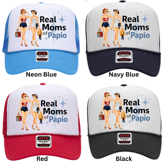 Real Moms of Papio | Nautical Trucker Hat