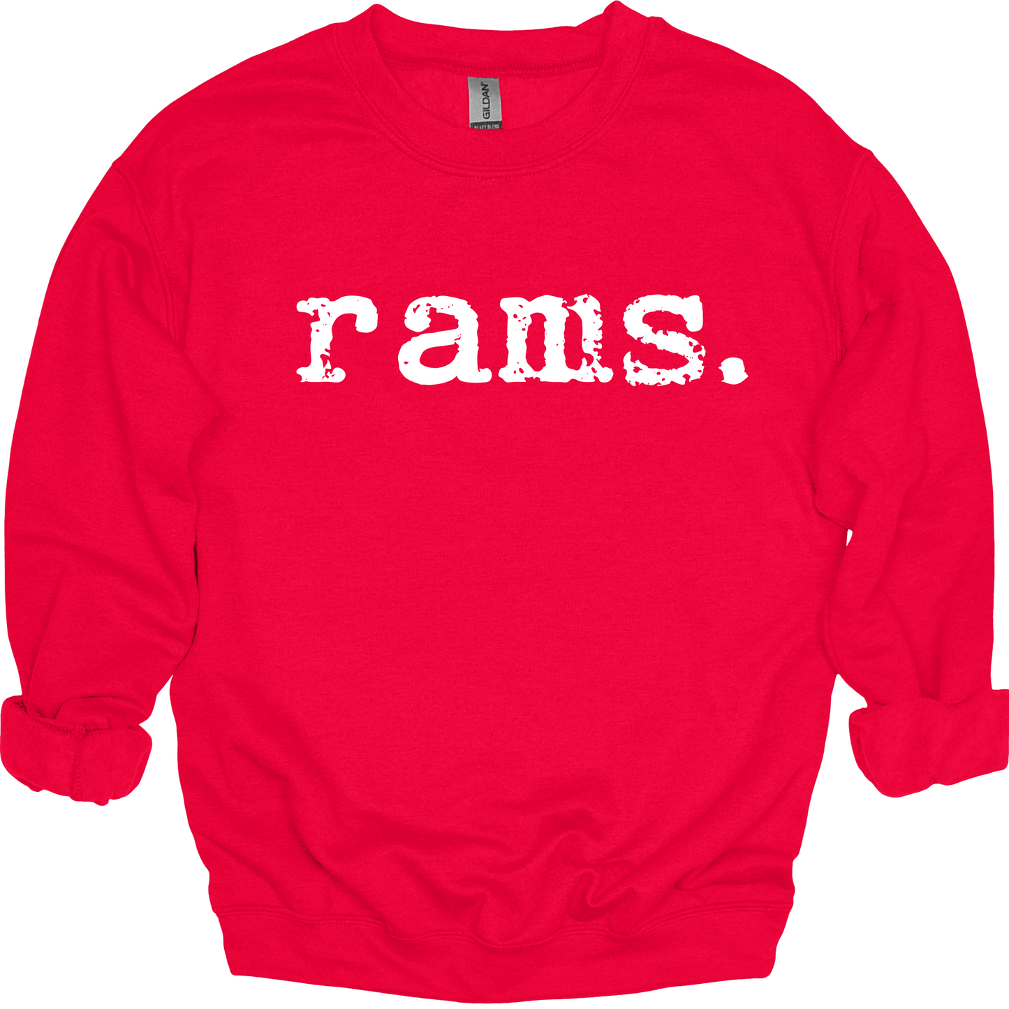 Rams Typewriter Crewneck | Youth & Adult