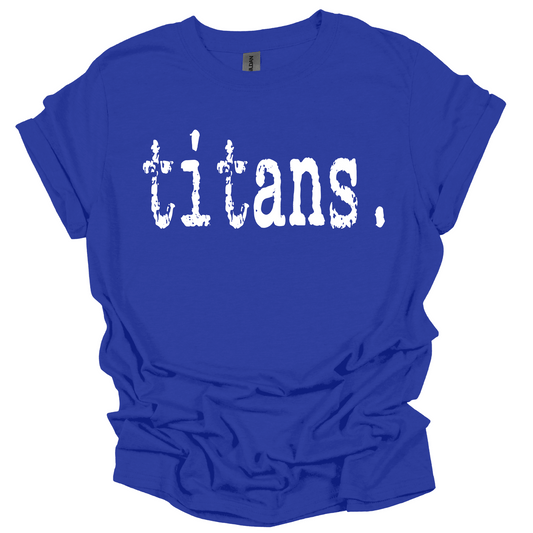 Titans Typewriter T-Shirt | Youth & Adult