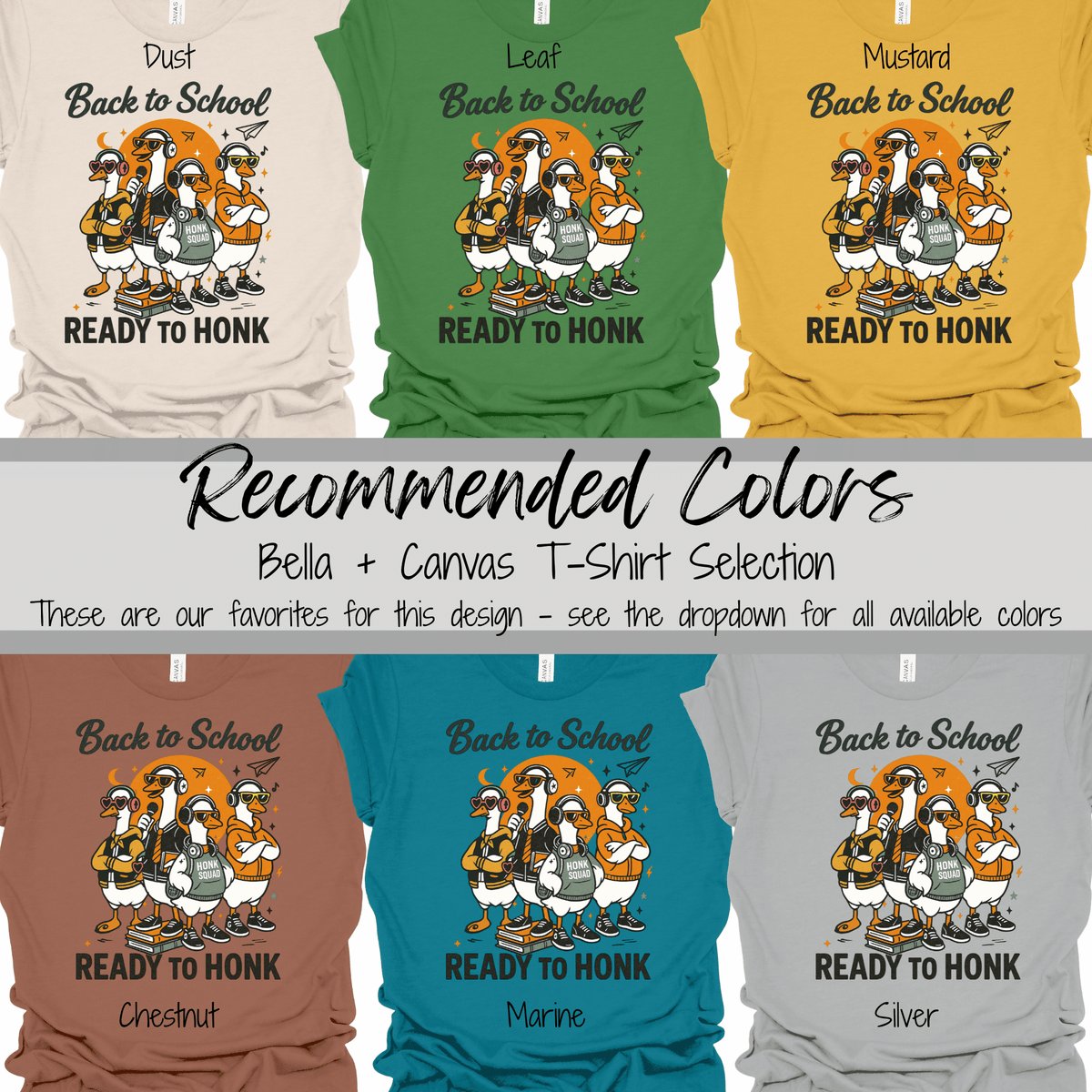Back to School | Honk Squad Goose Graphic Tee