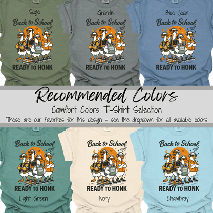 Back to School | Honk Squad Goose Graphic Tee