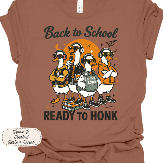 Back to School | Honk Squad Goose Graphic Tee