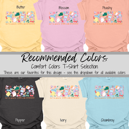 Learn Differently | Neurodiversity Teacher Graphic Tee