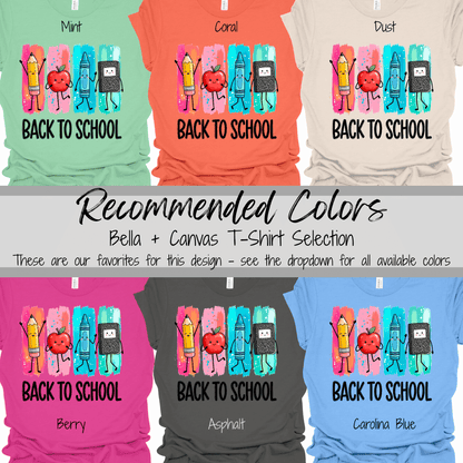 Back to School | Happy School Friends Graphic Tee