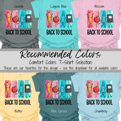 Back to School | Happy School Friends Graphic Tee