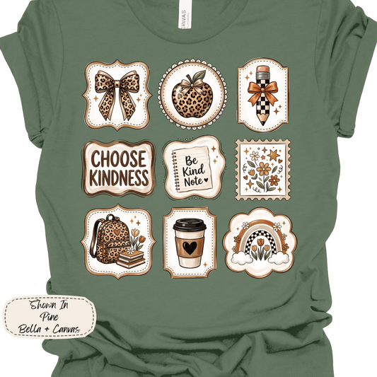 Teacher Favorites | Neutral Coquette Teacher Graphic Tee