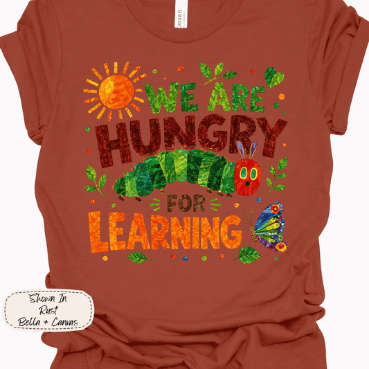 Hungry for Learning | Storybook Teacher Tee