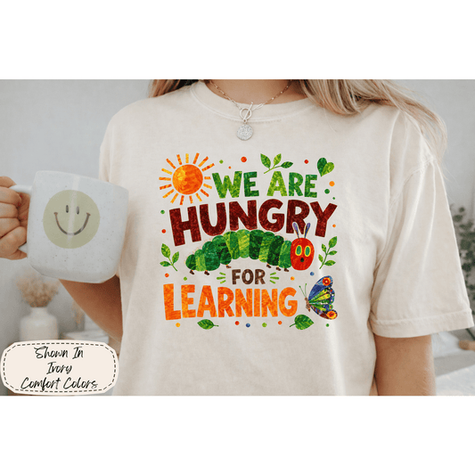 Hungry for Learning | Storybook Teacher Tee