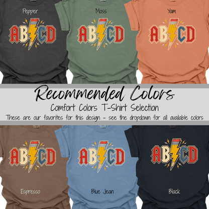 Rock the Classroom | ABCD Teacher Tee