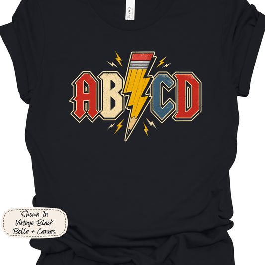 Rock the Classroom | ABCD Teacher Tee