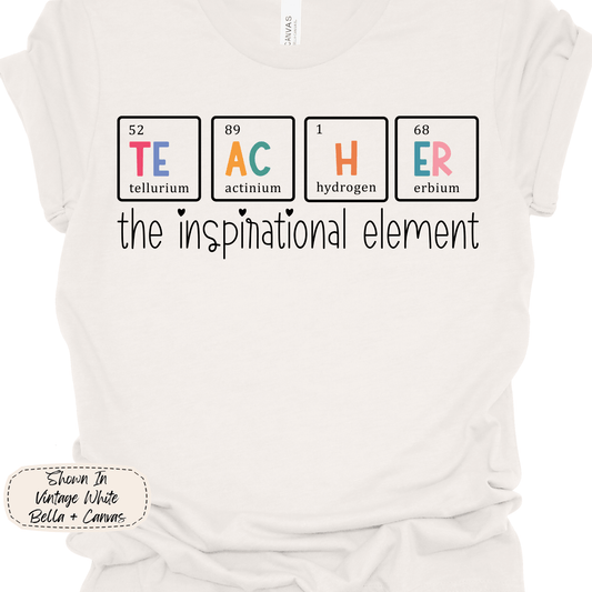 Teacher | Periodic Table Graphic Tee