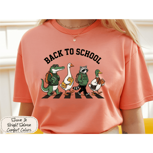 School Days | Back to School Animal Parade Graphic Tee