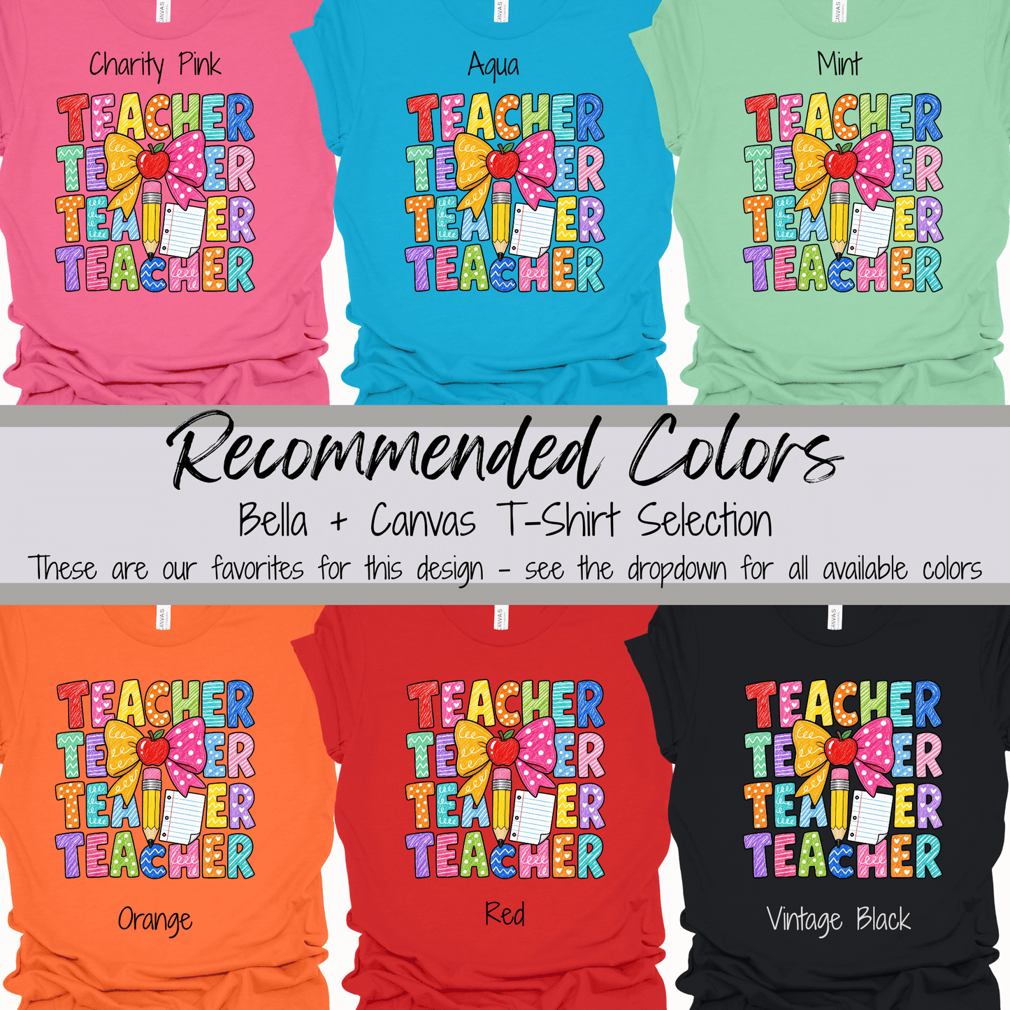 Teacher Teacher Teacher | Hand-Drawn Doodle Graphic Tee