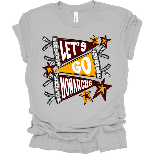 Let's Go Monarchs T-Shirt | Youth & Adult
