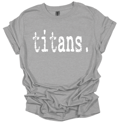 Titans Typewriter T-Shirt | Youth & Adult