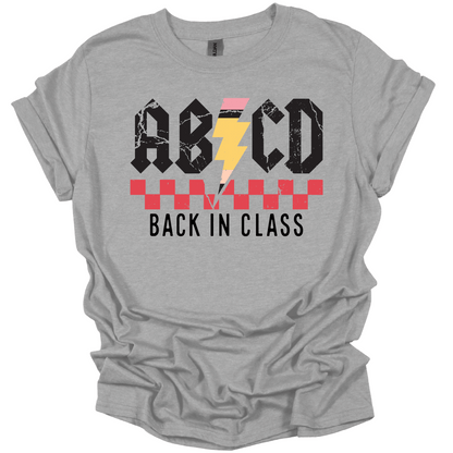 ABCD Back in Class Graphic Tee