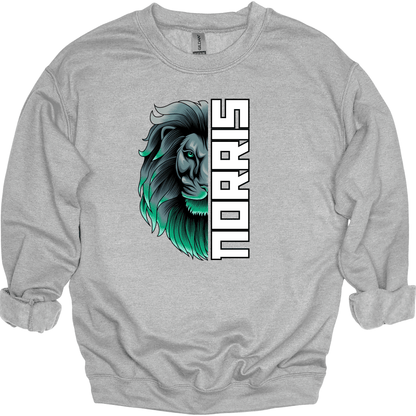 Norris Lion Crewneck Sweatshirt | Youth & Adult