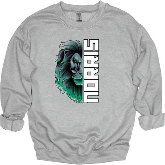 Norris Lion Crewneck Sweatshirt | Youth & Adult