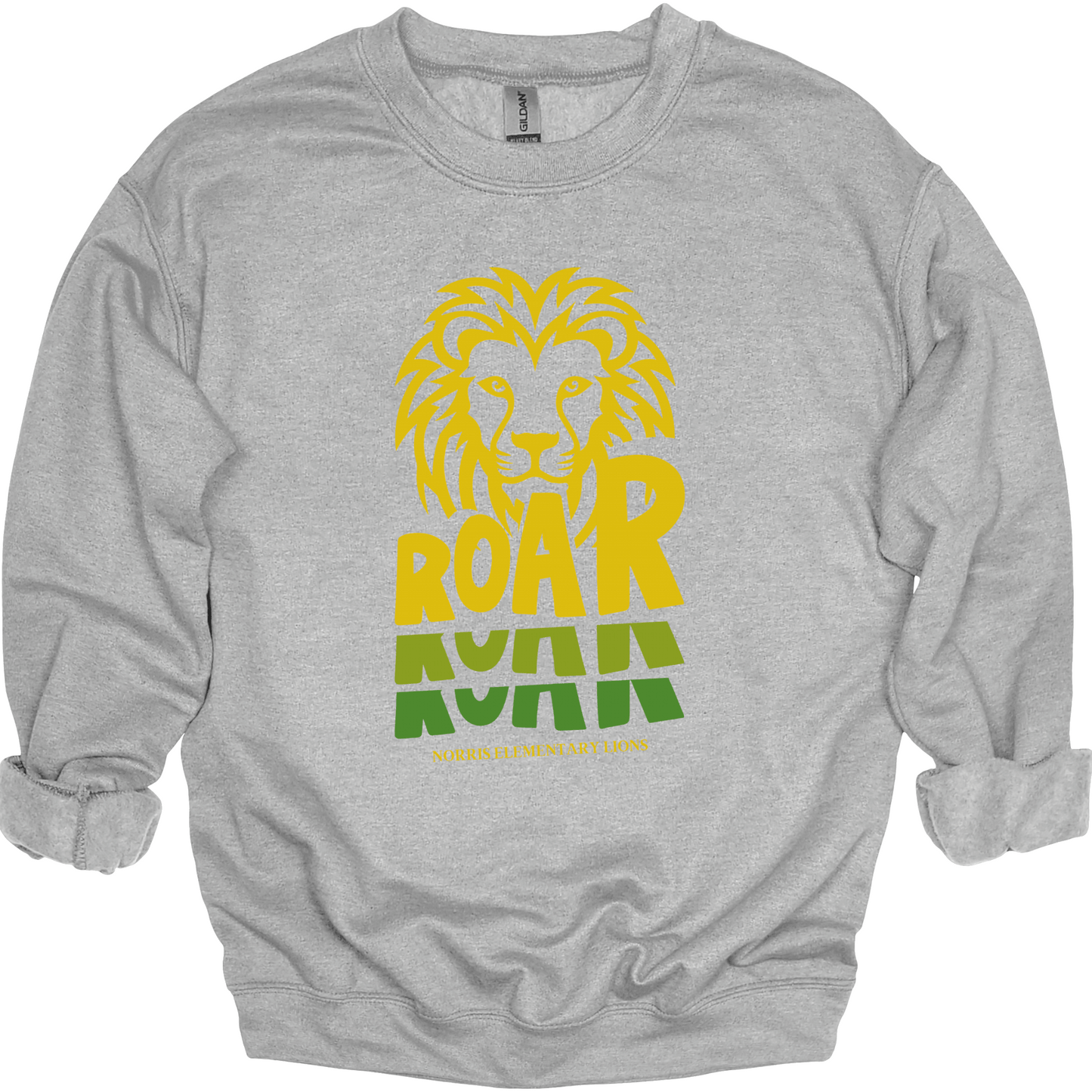 ROAR Norris Elementary Lions Crewneck Sweatshirt | Youth & Adult