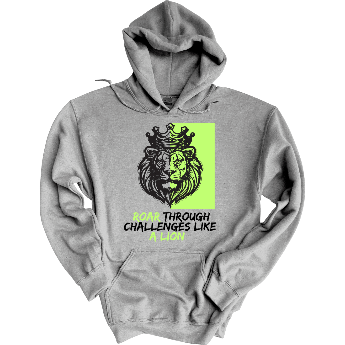 Roar Through Challenges Hoodie Sweatshirt | Youth & Adult