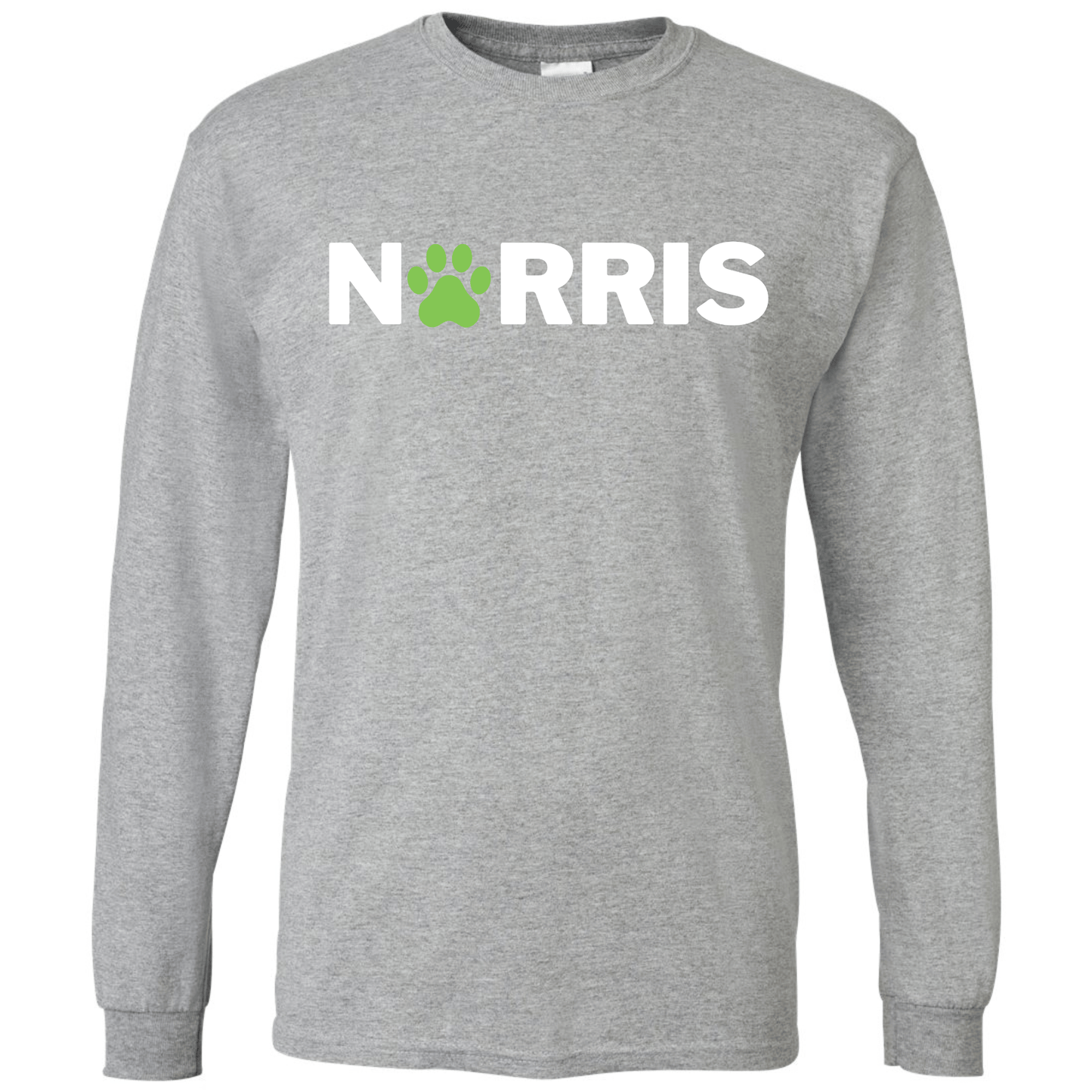 Norris Paw Long Sleeve T-Shirt | Youth & Adult
