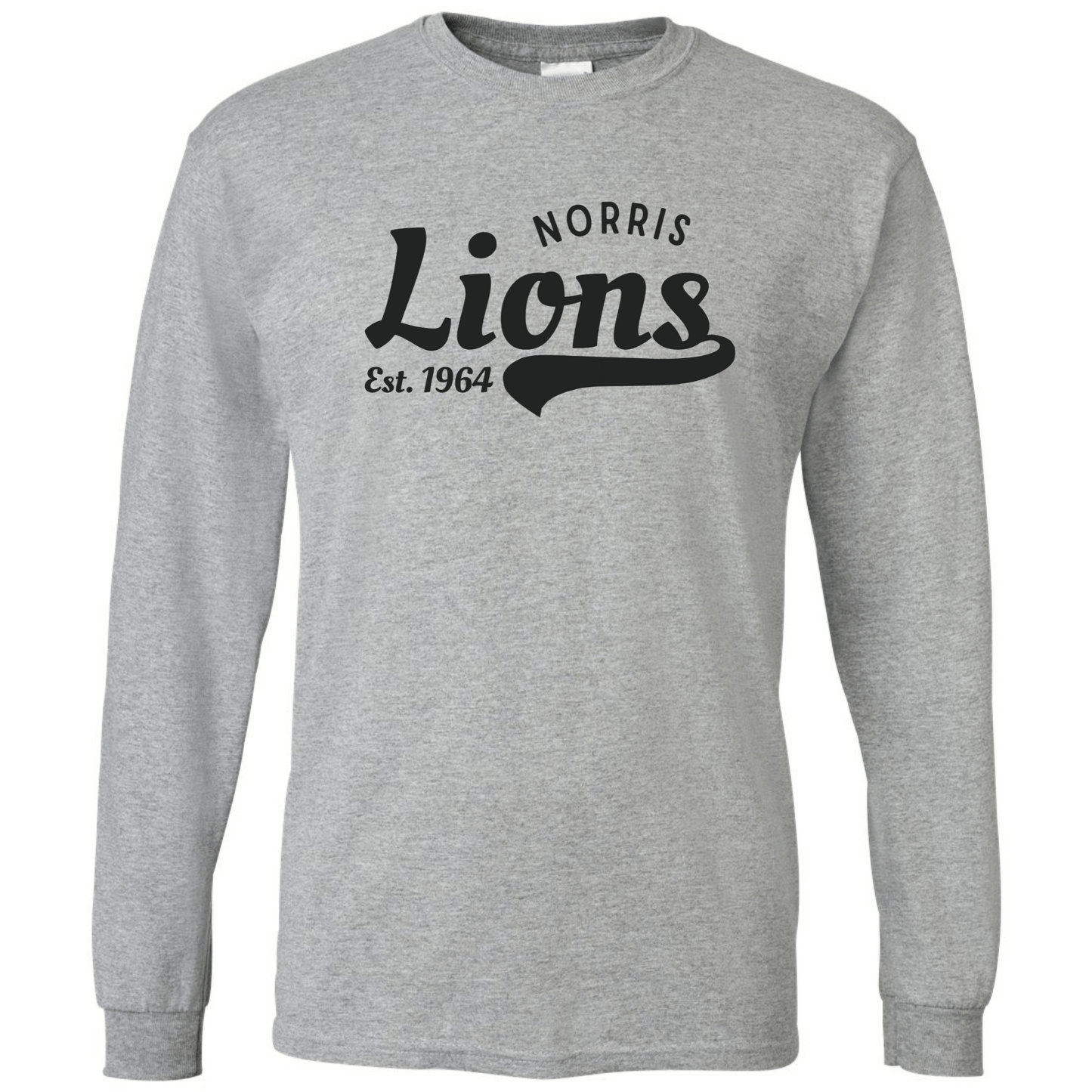 Norris Lions Est. 1964 Long Sleeve T-Shirt | Youth & Adult