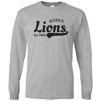 Norris Lions Est. 1964 Long Sleeve T-Shirt | Youth & Adult