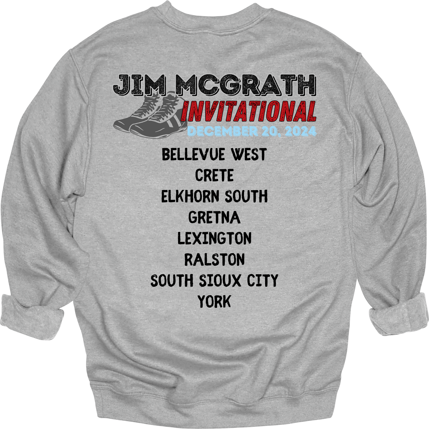 Jim McGrath Wrestling Invitational Apparel