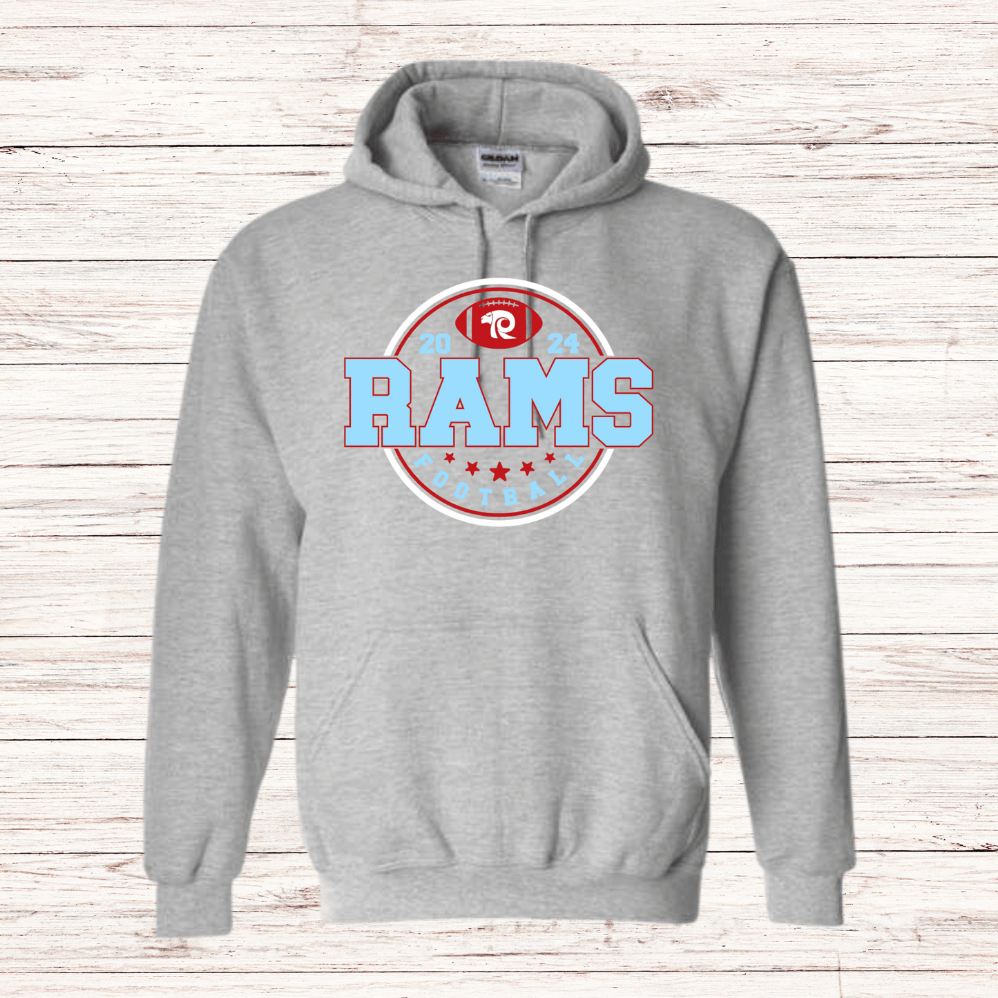 Ralston Rams Football - Adult Unisex Hoodie