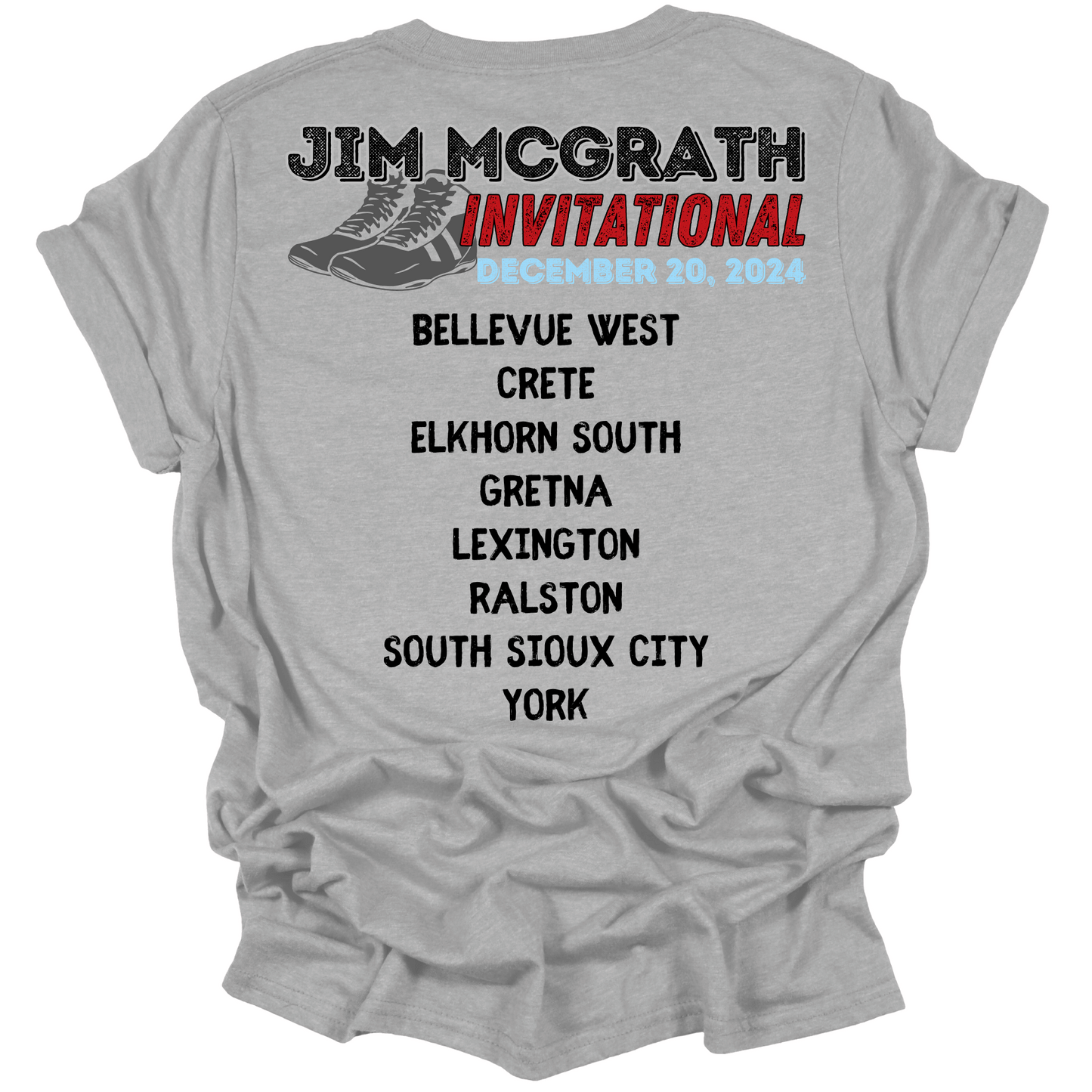 Jim McGrath Wrestling Invitational Apparel