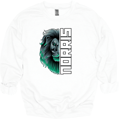 Norris Lion Crewneck Sweatshirt | Youth & Adult