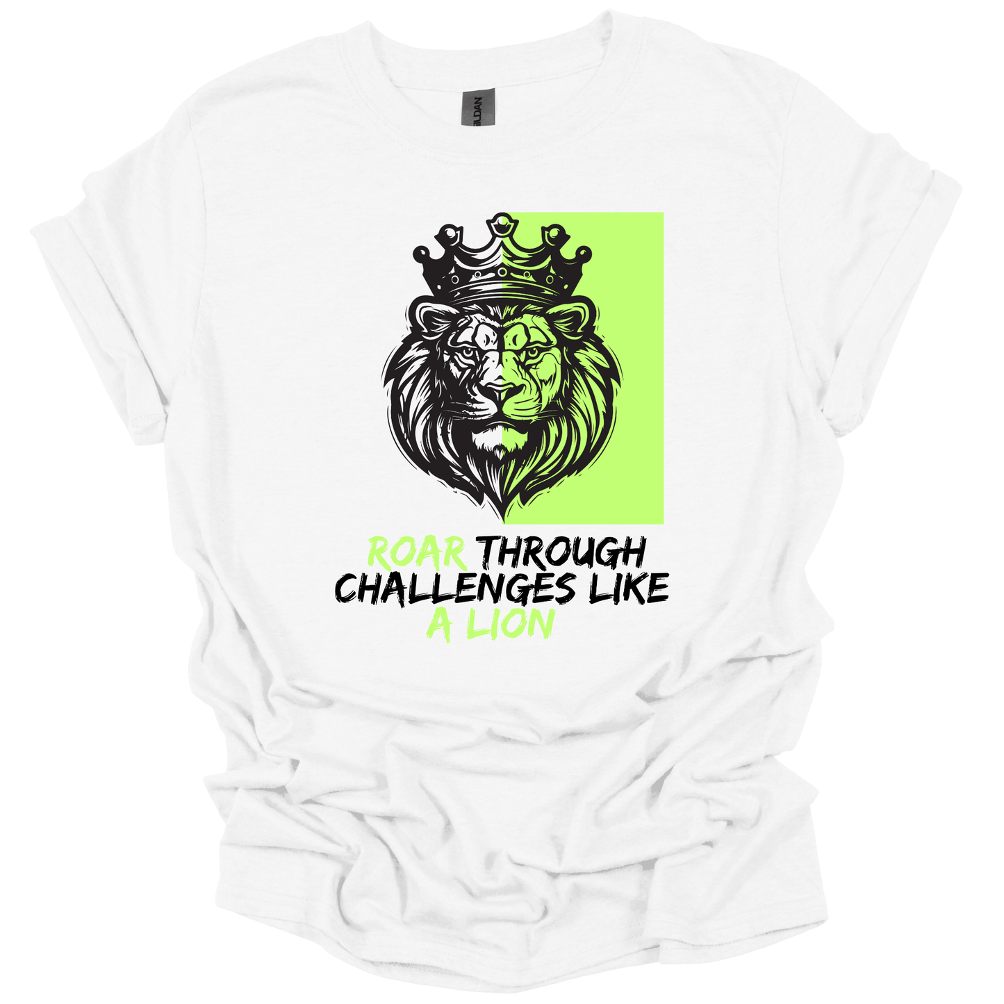 Roar Through Challenges T-Shirt | Youth & Adult